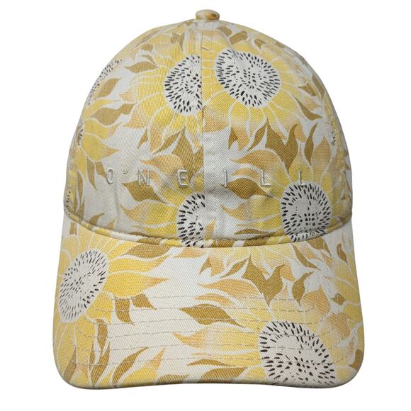 O'Neill Slideback Baseball Cap Multi One Size Adjustable Embroidered Floral - Picture 1 of 9